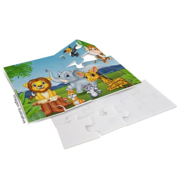 Rompecabezas ACRISUB HD Sublimable A4 12Pz.Caja con 15pz